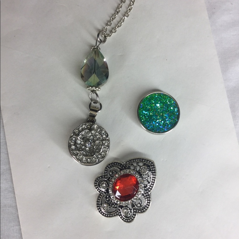 Snap Interchangeable Necklace - Picture 7 of 8
